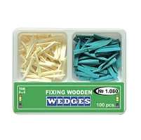 Σφήνες ξύλινες kit, 100 τεμάχια