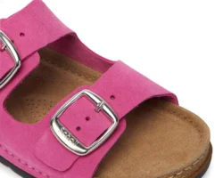 Scholl Bora 2 Buckles Ανατομικό Σανδάλι Fuchsia