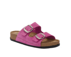 Scholl Bora 2 Buckles Ανατομικό Σανδάλι Fuchsia