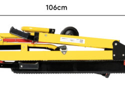 Φορείο Αλουμινίου με Ερπύστρια Ανάβασης/Κατάβασης Σκάλας